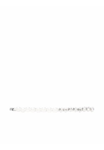 Simone Rocha pearl-crystal hair clip - Argento