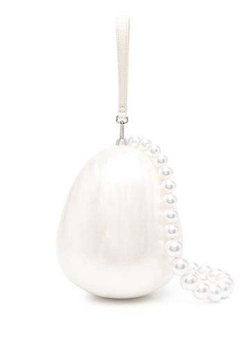 Simone Rocha Egg pearl tote bag - Toni neutri