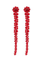 Orecchini pendenti Drip con cristalli