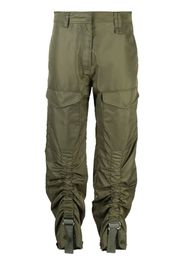 Simone Rocha Cargo con arricciatura frontale - Verde