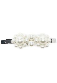 Simone Rocha mini Flower hairclip - Argento