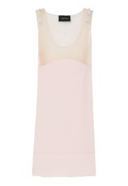 Simone Rocha pearl-embellished slip minidress - Toni neutri
