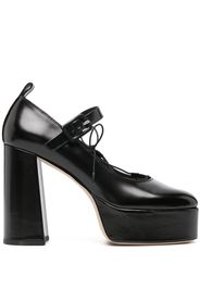 Simone Rocha 120mm heart-toe platform pumps - Nero