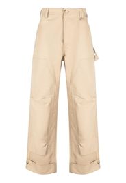 Simone Rocha panelled straight-leg trousers - Toni neutri