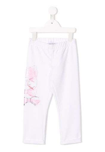 Simonetta Pantaloni con vita elasticizzata - Bianco