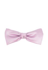 Simonetta metallic bow-detail headband - Rosa