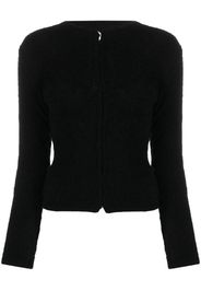 Sinead O'Dwyer wool cut-out cardigan - Nero