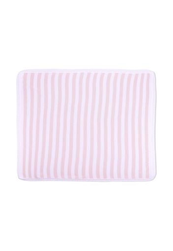 Siola striped cotton blanket - Rosa