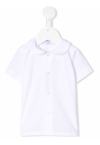 Siola peter pan-collar cotton shirt - Bianco