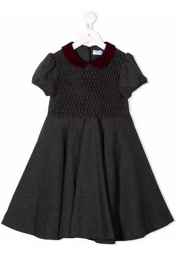 Siola Peter Pan-collar empire-line dress - Verde