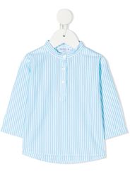 Siola stripe-pattern buttoned shirt - Bianco