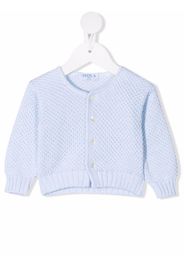 Siola open-knit buttoned cardigan - Blu