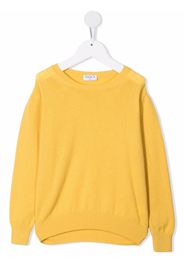 Siola fine-knit cashmere jumper - Giallo