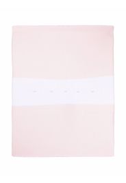 Siola two-tone knitted blanket - Rosa