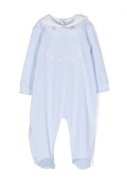 Siola embroidered-motif pajamas - Blu