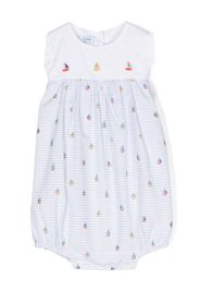 Siola Tutina con ricamo - Bianco