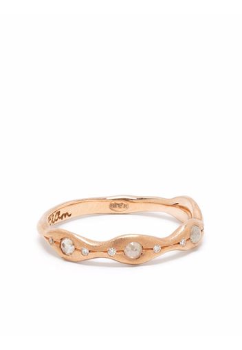 Sirciam Anello Carousel in oro rosa 14kt con diamanti