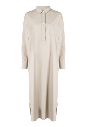 Skall Studio Edgar mid-length shirtdress - Toni neutri