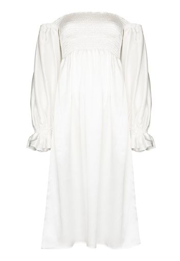 Sleeper Atlanta silk nightdress - Bianco