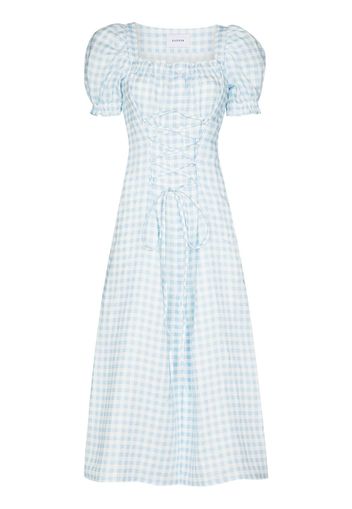 Sleeper Marquise gingham dress - Blu