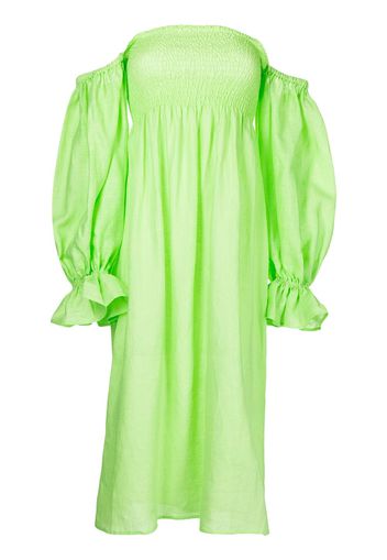 Sleeper Atlanta linen dress - Verde