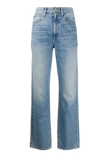 straight-leg jeans