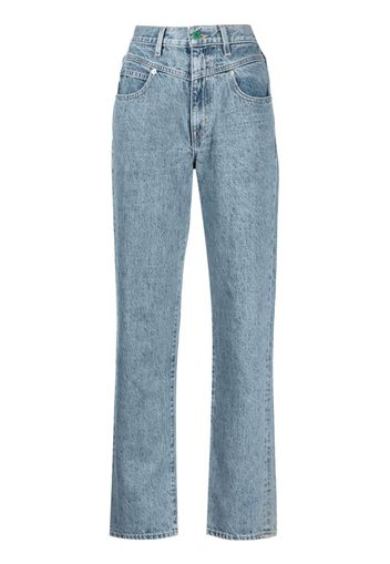SLVRLAKE London slim-cut washed jeans - Blu