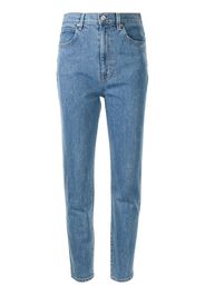 Slvrlake Jeans crop dritti Beatnik - Blu