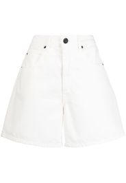 SLVRLAKE thigh-length denim shorts - Bianco