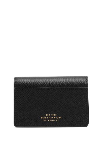 Smythson Portafoglio con battente - Nero