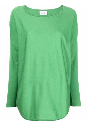 Snobby Sheep round-neck rib-trimmed jumper - Verde