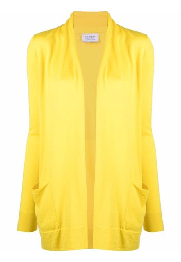 Snobby Sheep open-front rib-trimmed cardigan - Giallo