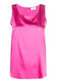 Snobby Sheep sleeveless silk blouse - Rosa