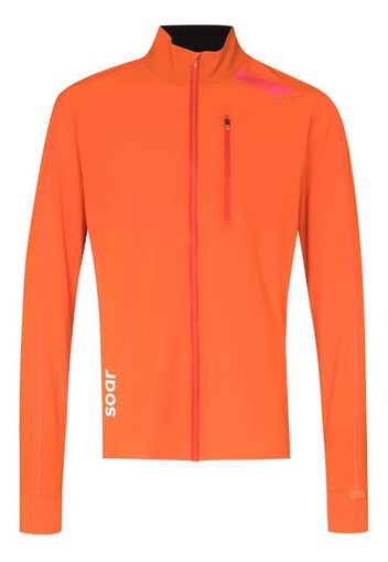 orange all-weather 2.0 windbreaker jacket