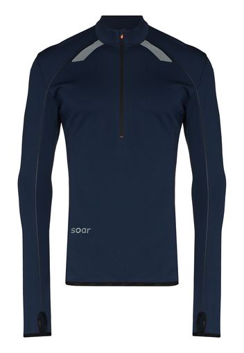 Soar SOAR INDIGO WOOLTECH LS TEE BLU