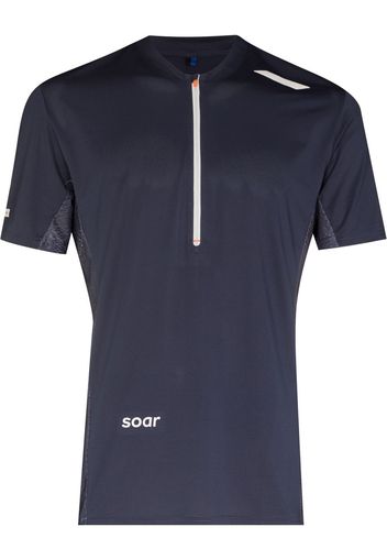 Soar Top sportivo con stampa - Blu