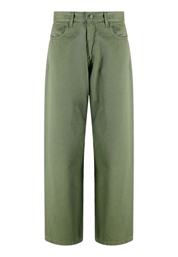 Société Anonyme mid-rise straight trousers - Verde