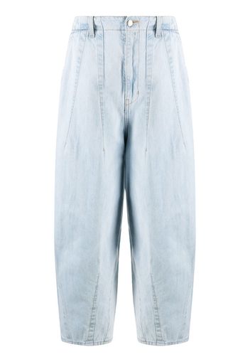 Société Anonyme high-rise tappered jeans - Blu