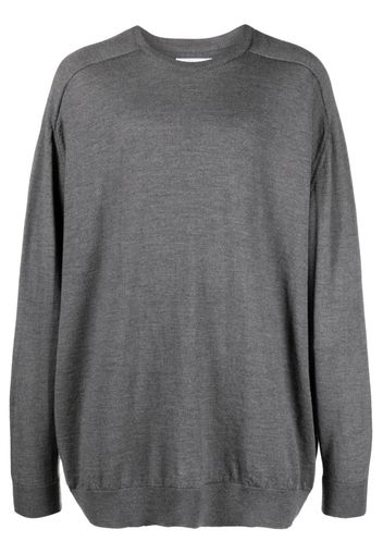 Société Anonyme Sadrsa round-neck virgin-wool jumper - Grigio