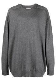 Société Anonyme Sadrsa round-neck virgin-wool jumper - Grigio