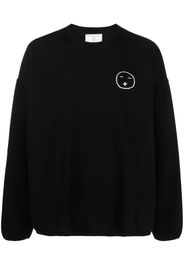 Société Anonyme graphic-print crew-neck sweatshirt - Nero