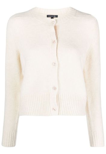 Soeur knitted crew-neck cardigan - Toni neutri