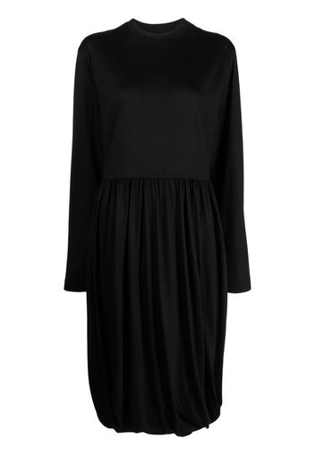 Sofie D'hoore balloon wool dress - Nero