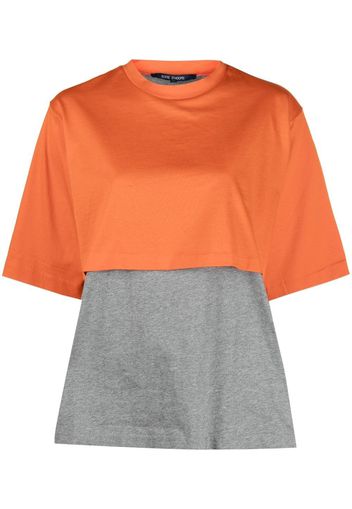 Sofie D'hoore T-shirt bicolore - Arancione