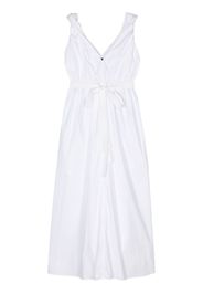 Sofie D'hoore Diabolo belted maxi dress - Bianco