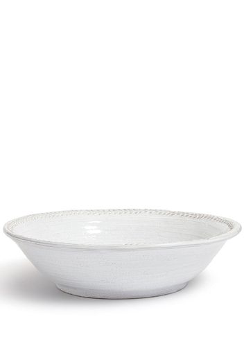 Soho Home, Soho Home Hillcrest leaf-detail serving bowl - Bianco