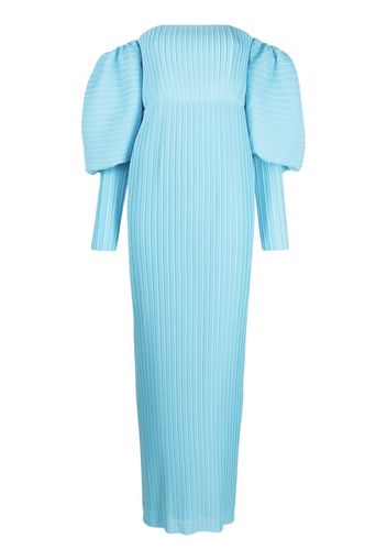 Solace London The Tasmin ribbed maxi dress - Blu