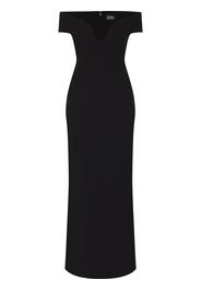 Solace London Marlowe off-shoulder dress - Nero