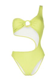 Solid & Striped The Astrid ribbed one-piece - Verde