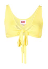 Solid & Striped The Kai bikini top - Giallo